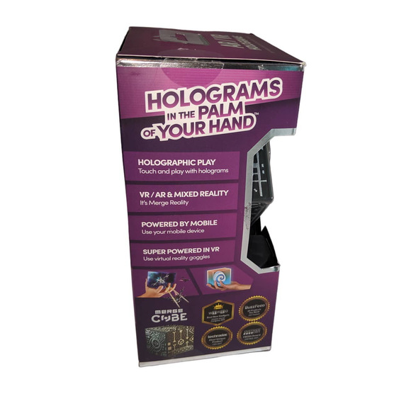 Merge Cube Hold Holograms in Your Hand Virtual Game Toy IOS Android Tablet NIB - Picture 4 of 5